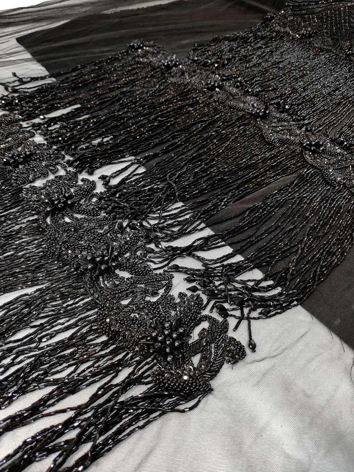 Black Fringe Lace, For Garment at Rs 10/meter in Surat