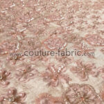 Rose gold couture embroidered jacquard - Image 2