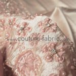 Rose gold couture embroidered jacquard - Image 3