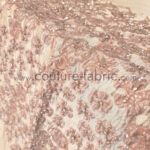 Rose gold couture embroidered jacquard