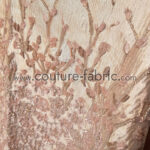 Rose gold couture embroidered jacquard - Image 5