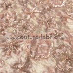 Rose gold couture embroidered jacquard - Image 6