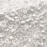 White embroidery couture lace - Image 4