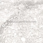 White embroidery couture lace - Image 6