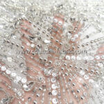 White color embroidery couture lace - Image 3