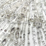 White color embroidery couture lace - Image 10