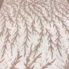 Pastel Pink embroidery couture lace - Image 8