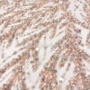Pastel Pink embroidery couture lace - Image 4