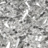 Grey sequined and crystals couture lace - Image 2