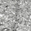 Grey sequined and crystals couture lace