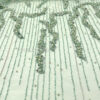 Light green color embroidery couture lace - Image 2