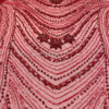 Red color embroidery couture lace - Image 5