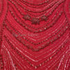 Red color embroidery couture lace - Image 8